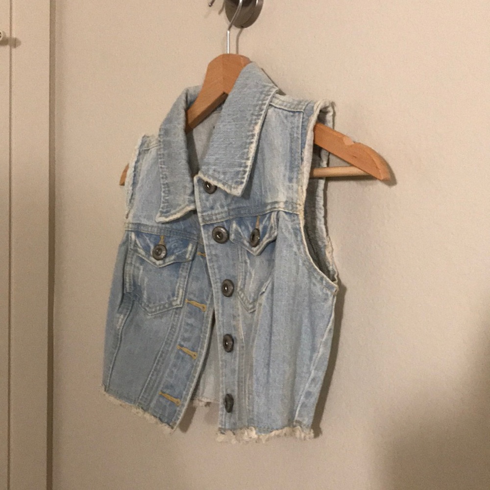 Denim vest crop - Picture 3 of 3